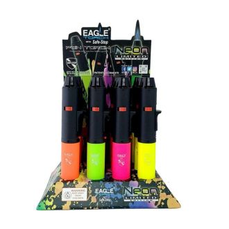 Eagle Torch 7" Neon Pen Torch 12 Box Pt1n32