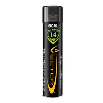 Vector Butane Mega Jumbo 600-Ml 12-Count Per Box