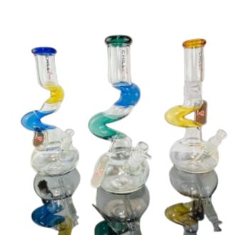 Waterpipe Chill Glass 14 Inch- Jlb-43 Assorted Color    