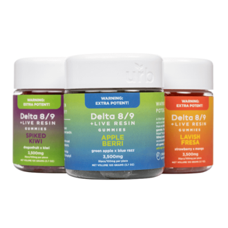 Urb Live Resin Delta 8 + Delta 9 Gummies - 3500mg  - 35 Counts Per Jar`