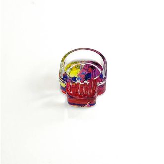 Vcat Glass Ash Tray - Skull Design - Assorted Design - Assorted  Colors