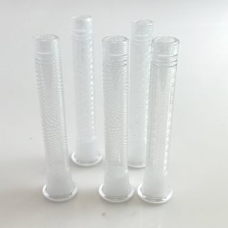 Vcds2 Downstem Frosted - 5" Size - 19mm Male - 5 Pieces Per Pack