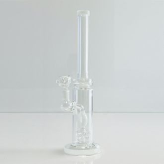 Waterpipe 12" Inch - Straight With Donut Showerhead Perc - Assorted