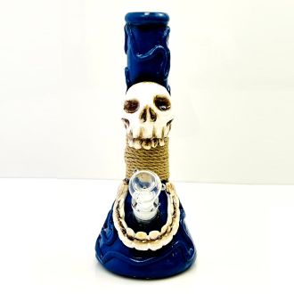 Waterpipe 14 Inch - Beaker With Skull Monster - WPSO1