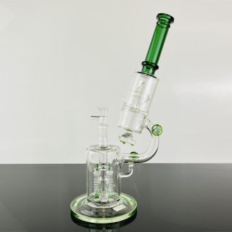 Waterpipe 14" Inch - Style Telescope Recycler - Assorted