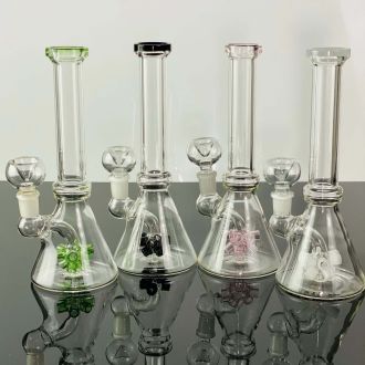 Glass Waterpipe - 8'' Inch - With Perc