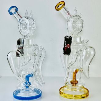 Waterpipe Chill Glass 15" Inch - Jlb-206 - Assorted - Price Per Piece