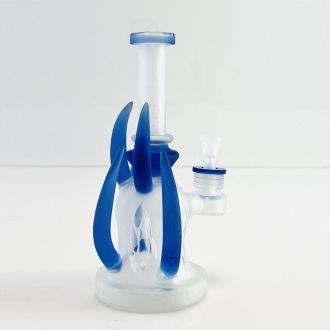 Tataoo Water Pipe 9.5" Inch - Frosted With Horned - C215 - Assorted