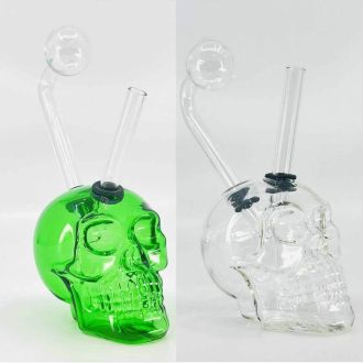  Waterpipe Skull Oil Burner 6" Inch
