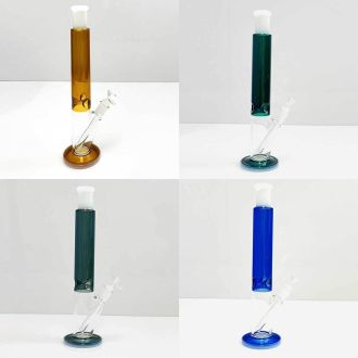 Waterpipe 15.5" Inch - Straight 2 Tone - (Wpwc1)