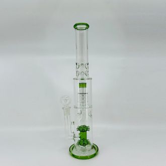 Waterpipe With Multiple Ice Catcher, Matrix Perc And Shower Head - 16 Inch - Assorted