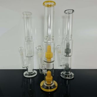 Waterpipe 16" Inch - With Double Matrix Perc - Assorted - Price Per Piece
