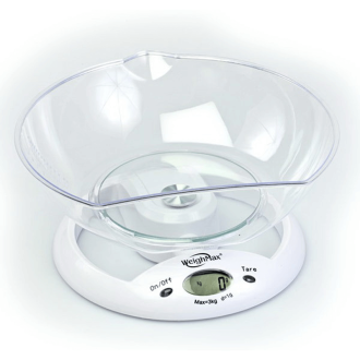 Weighmax 5800 Kitchen Scale With Large Stable Glass Plate