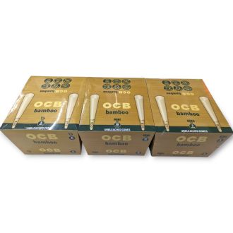 OCB Bamboo Rolling Cones - 32 Packs Per Box