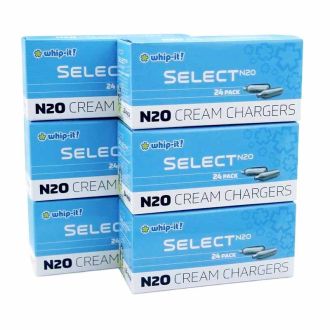 Cream Charger Whip It - SELECT - 25 X 24 Per Box =600 Pieces - No Free Shipping