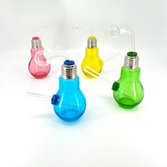 Waterpipe Oil Burner - Mini Light Bulb - Assorted  Color - Price Per Piece