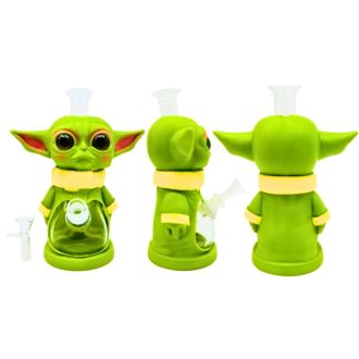 WPYHS119 WATERPIPE 8.5" SMALL BABY YODA (H533)