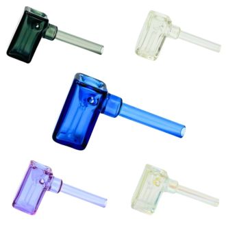WULF DRFT GLASS 4" BUBBLER