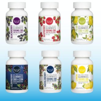 WYLD CBD 1000mg GUMMIES 40ct/JAR