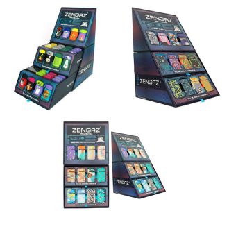 Zengaz Cube Lighter Display 48 Per Display