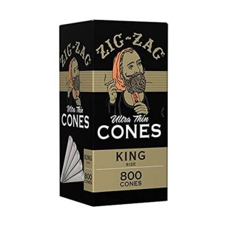 Zig-Zag Ultra Thin Cones - King Size - 800 Cones Per Box